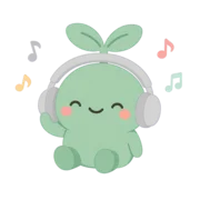 Vaava escucha sonidos relajantes con auriculares